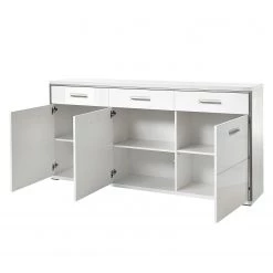 Loftscape Buffet Arco - Blanc brillant / Blanc -Meubles de salle à manger Soldes Magasin sideboard arco hochglanz weiss weiss 4710760