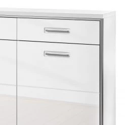 Loftscape Buffet Arco - Blanc brillant / Blanc -Meubles de salle à manger Soldes Magasin sideboard arco hochglanz weiss weiss 4710764
