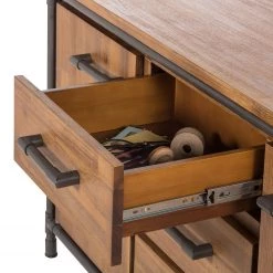 Ars manufacti Buffet Atelier - Partiellement en acacia massif -Meubles de salle à manger Soldes Magasin sideboard atelier akazie teilmassiv 1832622