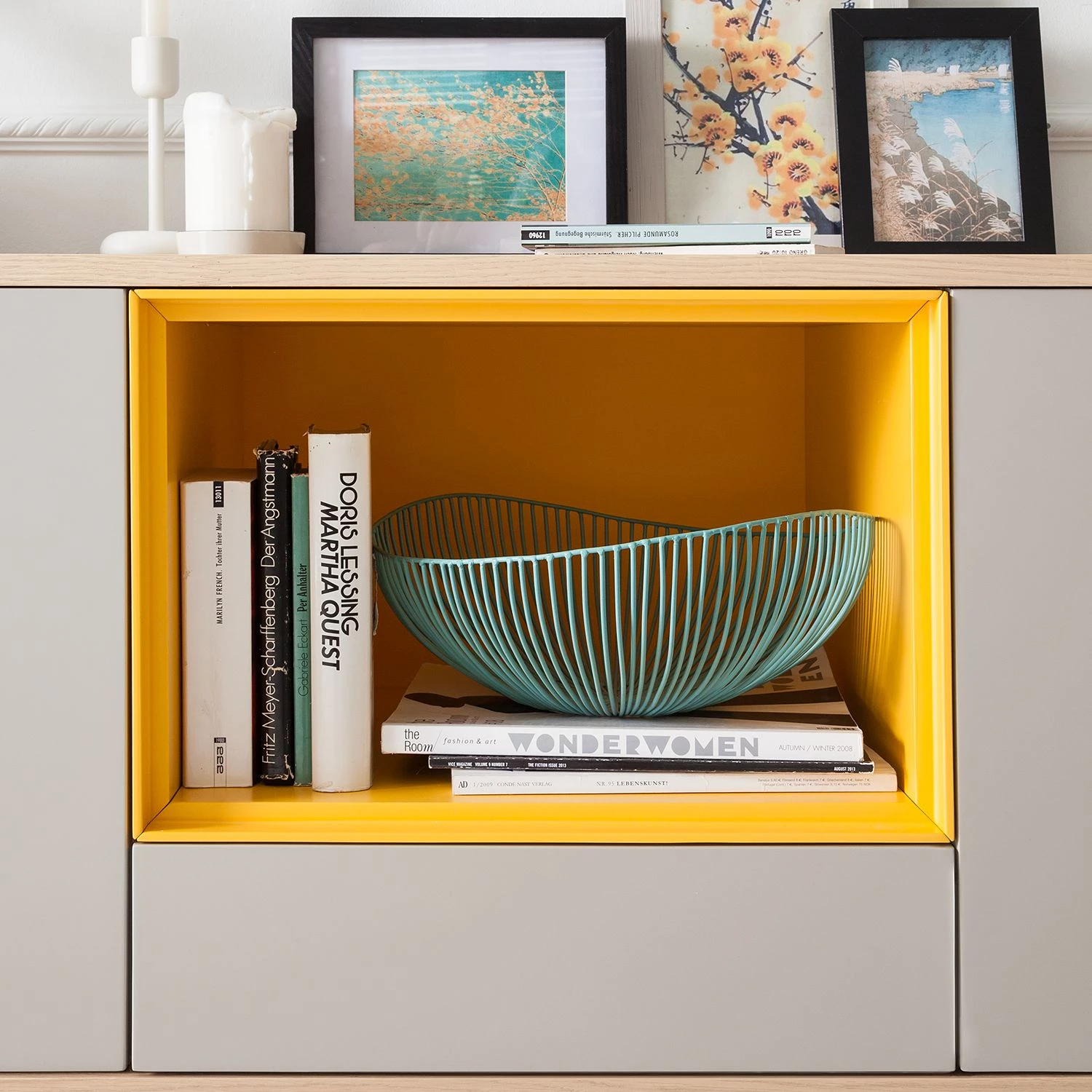 Studio Copenhagen Buffet Caspito - Chêne / Gris clair 6 Studio Copenhagen Buffet Caspito - Chêne / Gris clair – Image 6