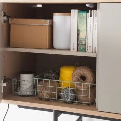 Studio Copenhagen Buffet Caspito - Chêne / Gris clair 24 Studio Copenhagen Buffet Caspito - Chêne / Gris clair -Meubles de salle à manger Soldes Magasin sideboard caspito hellgrau eiche 4373668