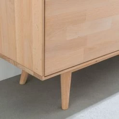 Mørteens Buffet Finsby - Hêtre massif - Hêtre blanc huilé -Meubles de salle à manger Soldes Magasin sideboard finsby buche massiv 3681729