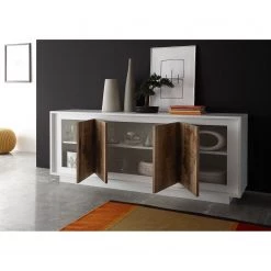 LC Spa Buffet Forenza - Marron clair / Blanc 10 LC Spa Buffet Forenza - Marron clair / Blanc -Meubles de salle à manger Soldes Magasin sideboard forenza 4254556