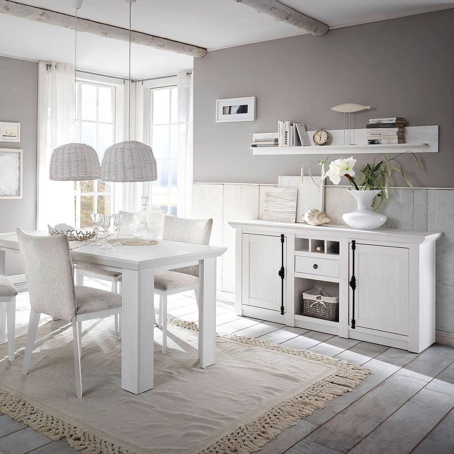 Maison Belfort Buffet Geestland - Imitation pin blanc 3 Maison Belfort Buffet Geestland - Imitation pin blanc – Image 3