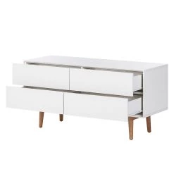 Mørteens Buffet Lindholm V - Chêne partiellement massif -Meubles de salle à manger Soldes Magasin sideboard lindholm v weiss matt eiche massiv 358654