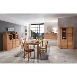 Ars Natura Buffet Lombok - Partiellement en bois massif -Meubles de salle à manger Soldes Magasin sideboard lombok teilmassiv kernbuche 5004212