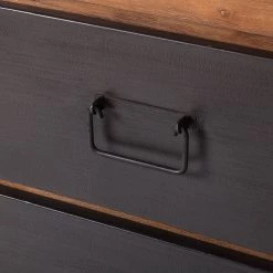 Ars manufacti Buffet Manchester II - Acacia massif / Métal -Meubles de salle à manger Soldes Magasin sideboard manchester ii akazie massiv metall 4876168