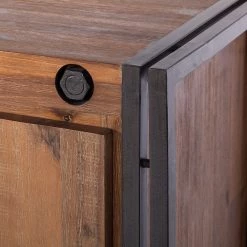 Ars manufacti Buffet Manchester II - Acacia massif / Métal -Meubles de salle à manger Soldes Magasin sideboard manchester ii akazie massiv metall 4876176