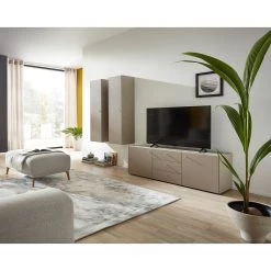 Germania Buffet Monteo III - Gris minéral -Meubles de salle à manger Soldes Magasin sideboard monteo steingrau 4943744