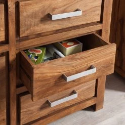 Ars Natura Buffet Ohio I - Sheesham massif ciré -Meubles de salle à manger Soldes Magasin sideboard ohio i seesham massiv gewachst 3458325