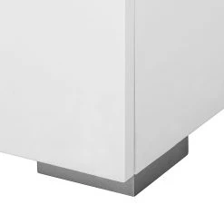 Fredriks Buffet Roomconcept (avec éclairage LED) - Blanc brillant -Meubles de salle à manger Soldes Magasin sideboard roomconcept inkl led beleuchtung hochglanz weiss 4799928