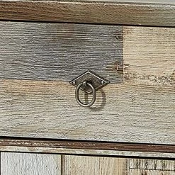 Red Living Buffet bas Tapara - Marron / Gris -Meubles de salle à manger Soldes Magasin sideboard tapara braun grau 4383824