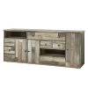 Red Living Buffet bas Tapara - Marron / Gris