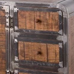 Ars manufacti Buffet Wharton I - Partiellement en acacia massif / Acier -Meubles de salle à manger Soldes Magasin sideboard wharton i mango teilmassiv 5046244