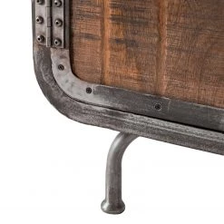 Ars manufacti Buffet Wharton I - Partiellement en acacia massif / Acier -Meubles de salle à manger Soldes Magasin sideboard wharton i mango teilmassiv stahl 5212028