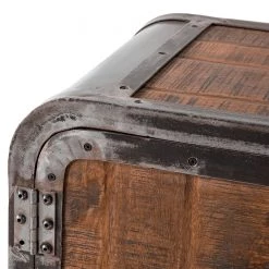 Ars manufacti Buffet Wharton I - Partiellement en acacia massif / Acier -Meubles de salle à manger Soldes Magasin sideboard wharton i mango teilmassiv stahl 5212036