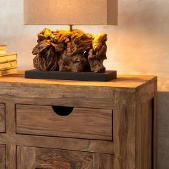 Wolf-Möbel Buffet Yoga II - Sheesham massif -Meubles de salle à manger Soldes Magasin sideboard yoga ii sheesham massiv natur 524651