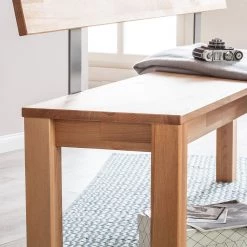 Ars Natura Banc Briana I - Largeur : 160 cm -Meubles de salle à manger Soldes Magasin sitzbank briana i buche 160 x 35 cm 3370849