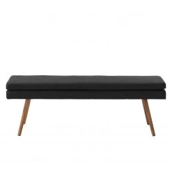 Mørteens Banquette Nicholas - Anthracite -Meubles de salle à manger Soldes Magasin sitzbank nicholas ii webstoff eiche massiv anthrazit 4682728