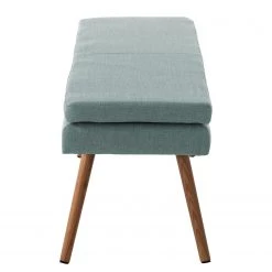 Mørteens Banquette Nicholas - Gris menthe -Meubles de salle à manger Soldes Magasin sitzbank nicholas webstoff eiche massiv mintgrau 5062748