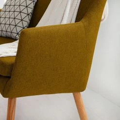 Mørteens Banquette Nicholas II - Jaune curry 16 Mørteens Banquette Nicholas II - Jaune curry -Meubles de salle à manger Soldes Magasin sofabank nicholas ii webstoff eiche massiv currygelb 4647084