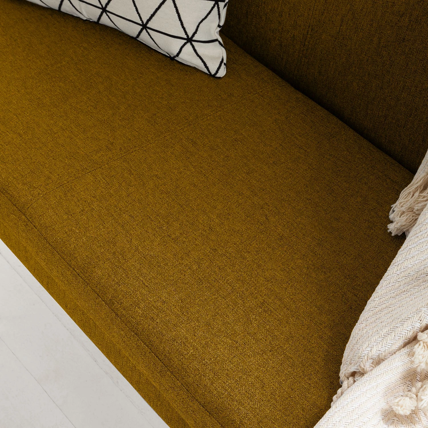 Mørteens Banquette Nicholas II - Jaune curry 9 Mørteens Banquette Nicholas II - Jaune curry – Image 9