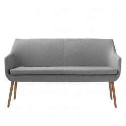 Mørteens Banquette Nicholas II - Granit -Meubles de salle à manger Soldes Magasin sofabank nicholas ii webstoff eiche massiv granit 4848048