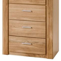 Ars Natura Vitrine Lombok - Partiellement en bois massif -Meubles de salle à manger Soldes Magasin standvitrine lombok i teilmassiv wildeiche 5004392