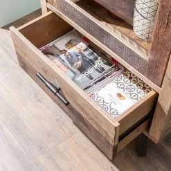 Ars manufacti Vitrine Tamati - Pin parasol massif -Meubles de salle à manger Soldes Magasin standvitrine tamati pinie massiv 3758560