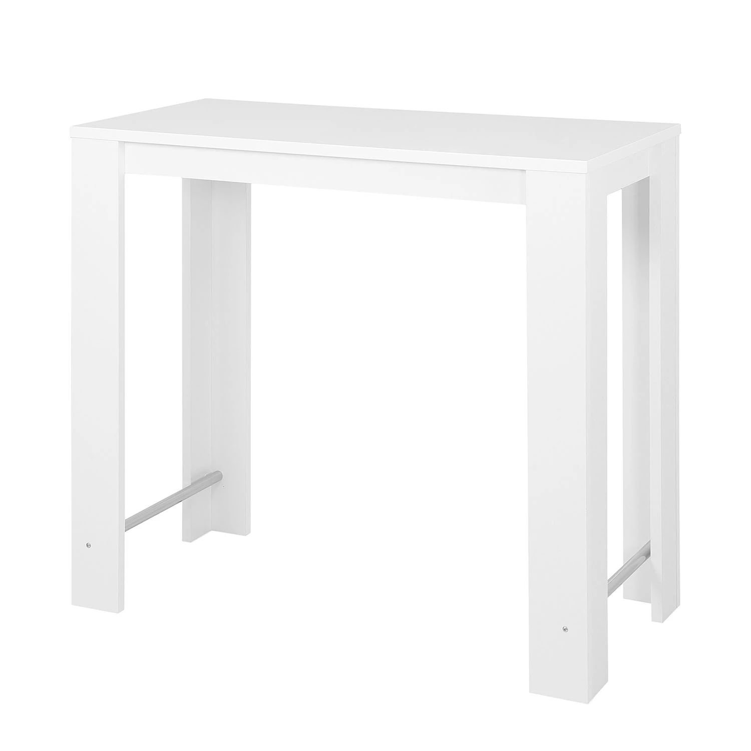 Mooved Table haute Bosur - Blanc 1 Mooved Table haute Bosur - Blanc