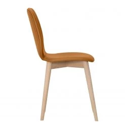 Studio Copenhagen Chaises Helvig II (lot de 2) - Cuir véritable Alvar : Cognac -Meubles de salle à manger Soldes Magasin stuhl helvig ii 2er set eiche teilmassiv 3890636