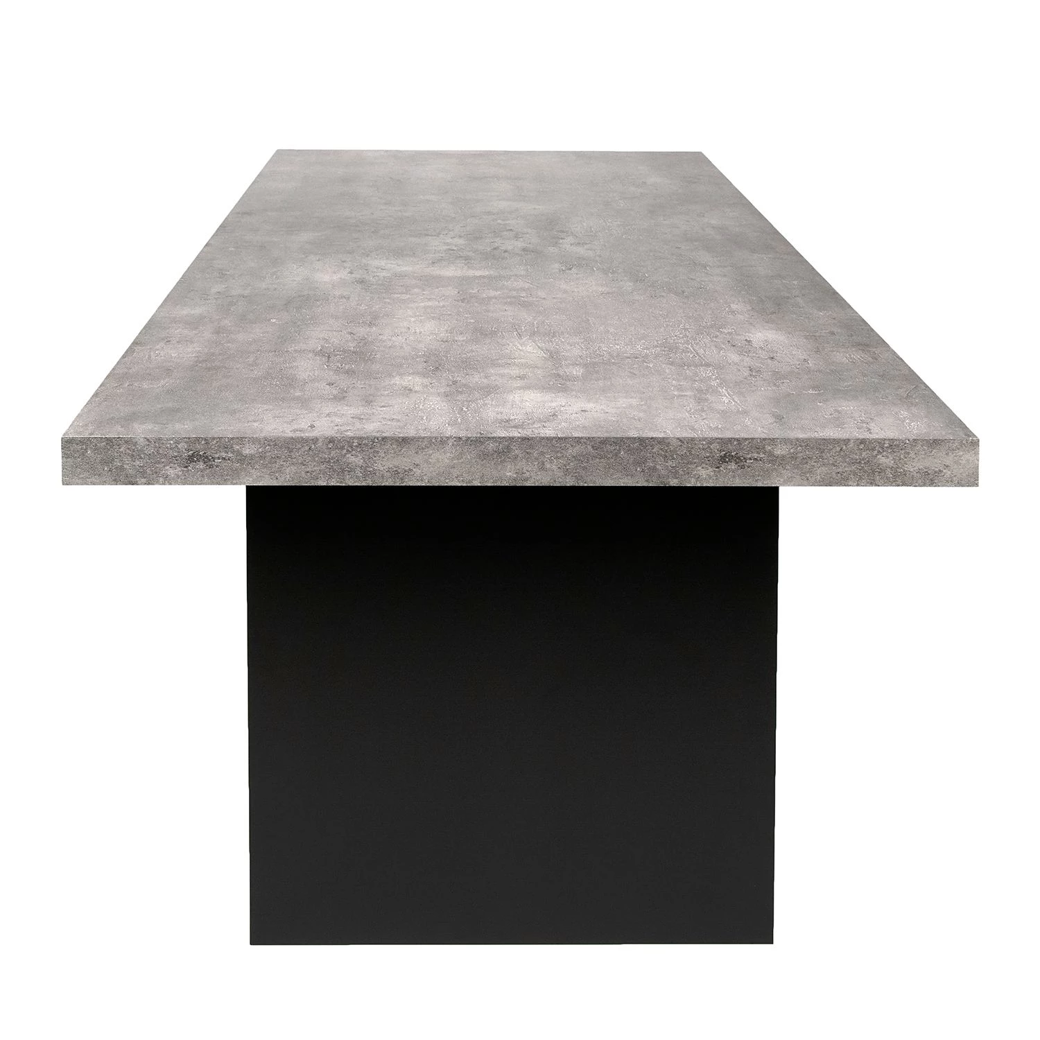 Temahome Table Detroit I - Imitation béton / Noir mat 5 Temahome Table Detroit I - Imitation béton / Noir mat – Image 5