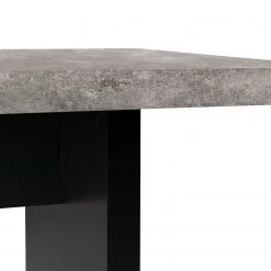 Temahome Table Detroit I - Imitation béton / Noir mat 13 Temahome Table Detroit I - Imitation béton / Noir mat -Meubles de salle à manger Soldes Magasin temahome speisen 05 01 2017 4319004