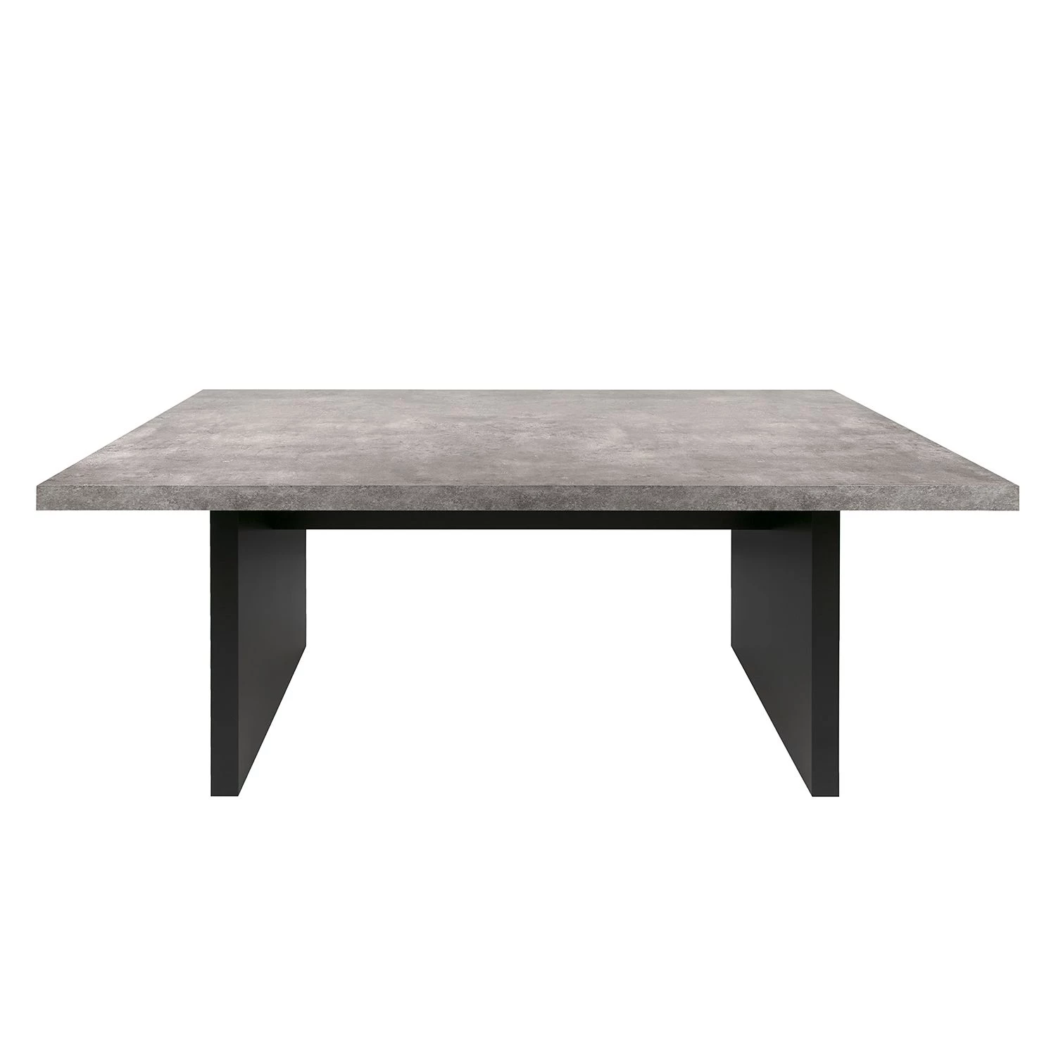 Temahome Table Detroit I - Imitation béton / Noir mat 3 Temahome Table Detroit I - Imitation béton / Noir mat – Image 3