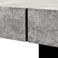 Temahome Table Detroit II - Imitation béton / Noir mat 16 Temahome Table Detroit II - Imitation béton / Noir mat -Meubles de salle à manger Soldes Magasin temahome speisen 05 01 2017 4319136