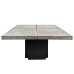 Temahome Table Detroit II - Imitation béton / Noir mat 13 Temahome Table Detroit II - Imitation béton / Noir mat -Meubles de salle à manger Soldes Magasin temahome speisen 05 01 2017 4319156