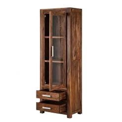 Ars Natura Vitrine Ohio - Sheesham massif -Meubles de salle à manger Soldes Magasin vitrine ohio sheesham glas tueranschlag links 1351027