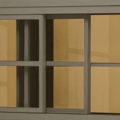 Maison Belfort Vitrine Azjana - Granite / Pin crème -Meubles de salle à manger Soldes Magasin vitrinenschrank azjana pinie teilmassiv granit pinie creme 3393293