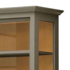 Maison Belfort Vitrine Azjana - Granite / Pin couleur miel -Meubles de salle à manger Soldes Magasin vitrinenschrank azjana pinie teilmassiv granit pinie honig 3393257