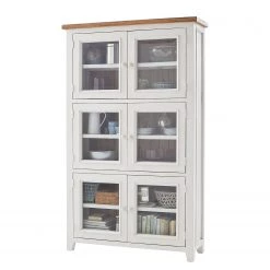 Maison Belfort Armoire vitrine Balignton - Blanc
