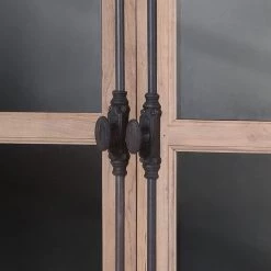 Ars manufacti Vitrine Ceriana - Acacia massif / Métal - Acacia / Noir 8 Ars manufacti Vitrine Ceriana - Acacia massif / Métal - Acacia / Noir -Meubles de salle à manger Soldes Magasin vitrinenschrank ceriana akazie massiv metall akazie schwarz 4419196