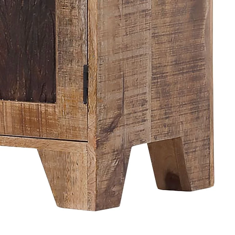 Ars manufacti Vitrine Curenna - Manguier partiellement massif - Manguier / Marron 4 Ars manufacti Vitrine Curenna - Manguier partiellement massif - Manguier / Marron – Image 4