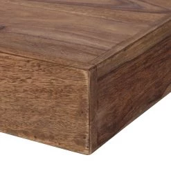 Wolf-Möbel Étagère murale Yoga - Sheesham massif -Meubles de salle à manger Soldes Magasin wandboard kerala sheesham massiv natur 370260