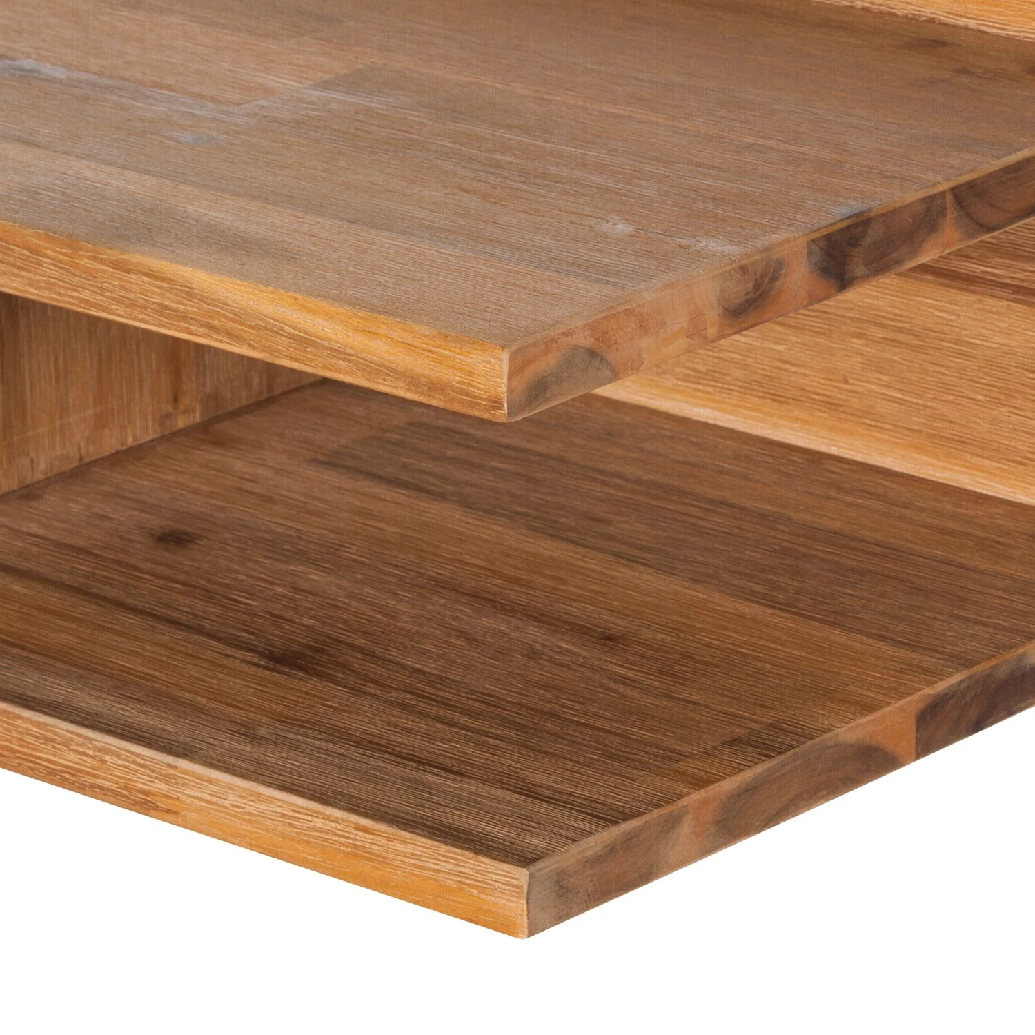 Ars Natura Étagère murale Toumanar - Partiellement en acacia massif - Acacia sable 2 Ars Natura Étagère murale Toumanar - Partiellement en acacia massif - Acacia sable – Image 2