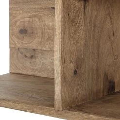 Wolf-Möbel Étagère murale Yoga - Sheesham massif -Meubles de salle à manger Soldes Magasin wandboard yoga sheesham massiv natur 5000692