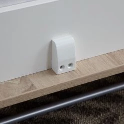 Loftscape Ensemble lit mural Godia I - Blanc / Imitation chêne de Sonoma - Maletas de mousse -Meubles de salle à manger Soldes Magasin wandklappbett kombination godia i 90 x 200 cm schaumstoffmatratze weiss eiche sonoma dekor 1721686