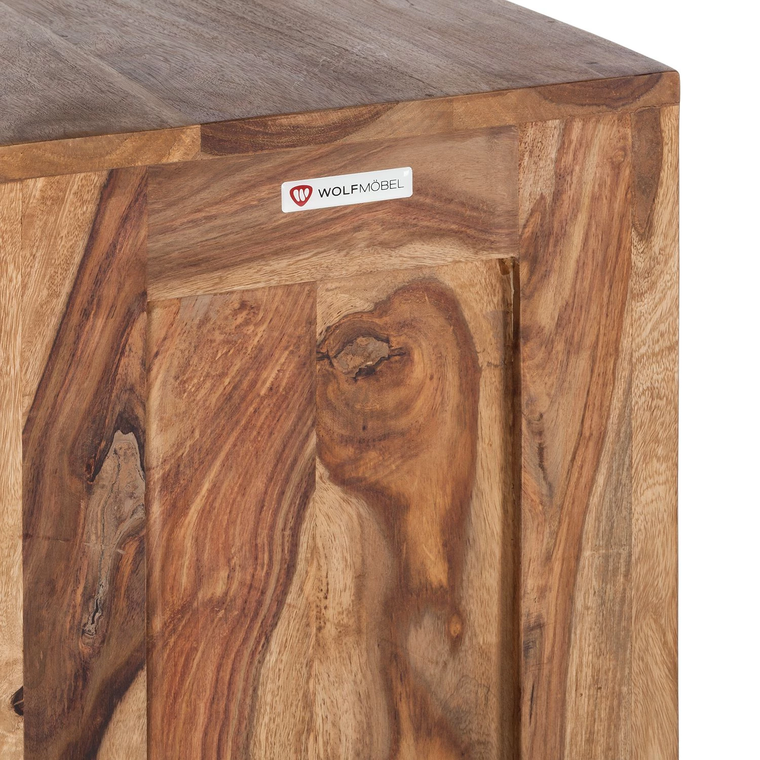 Wolf-Möbel Étagère à vin Yoga I - Sheesham massif 11 Wolf-Möbel Étagère à vin Yoga I - Sheesham massif – Image 11