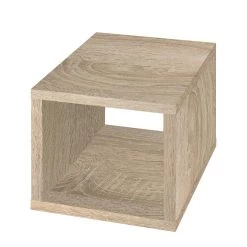Mooved Etagère cube Konstanz - Imitation chêne brut de sciage