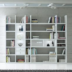 Loftscape Etagère XXL Emporior VII - Blanc - Avec éclairage 8 Loftscape Etagère XXL Emporior VII - Blanc - Avec éclairage -Meubles de salle à manger Soldes Magasin xxl regalwand emporior vii weiss 289444