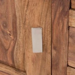 Wolf-Möbel Buffet Yoga II - Sheesham massif -Meubles de salle à manger Soldes Magasin yoga kommode sheesham holz geoelt 6 schubladen 1240613